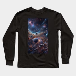 The galaxy art Long Sleeve T-Shirt